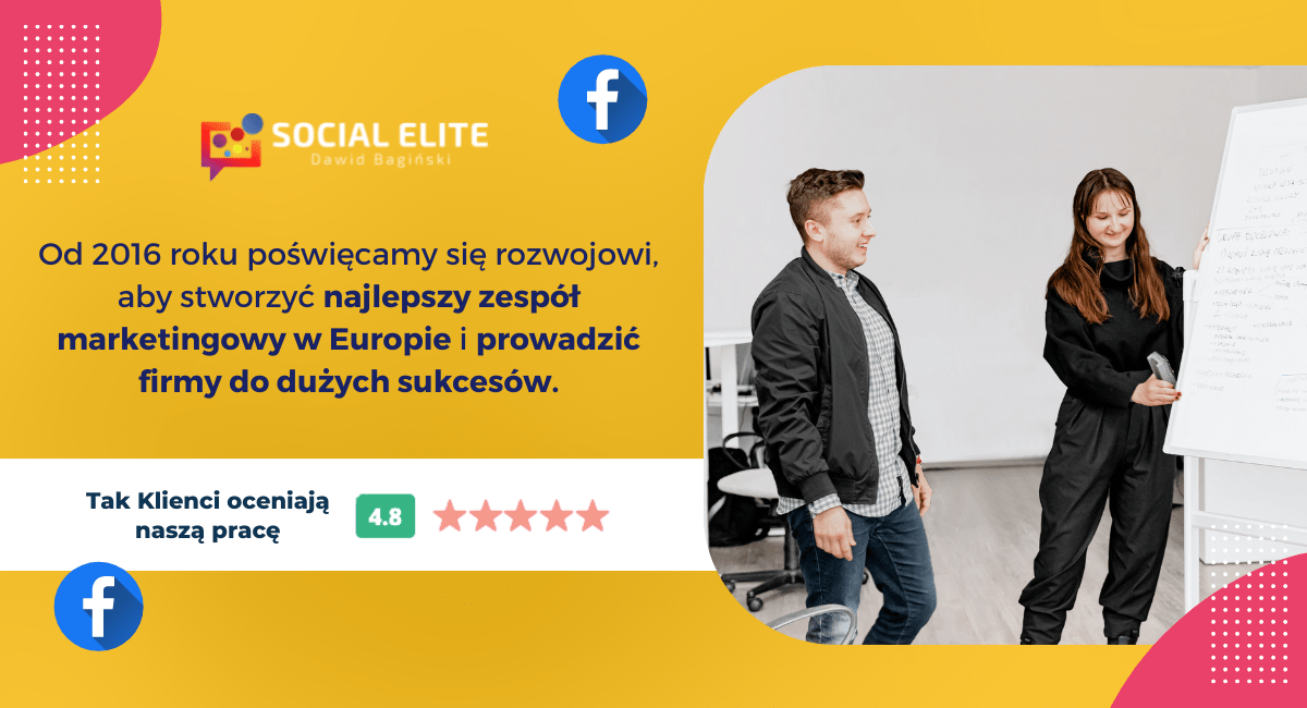 Social Elite: od 2016 roku poświecamy się rozwojowi, aby stworzyć najlepszy zespół marketingowy w Europie i prowadzić firmy do dużych sukcesów - zespół Social Elite