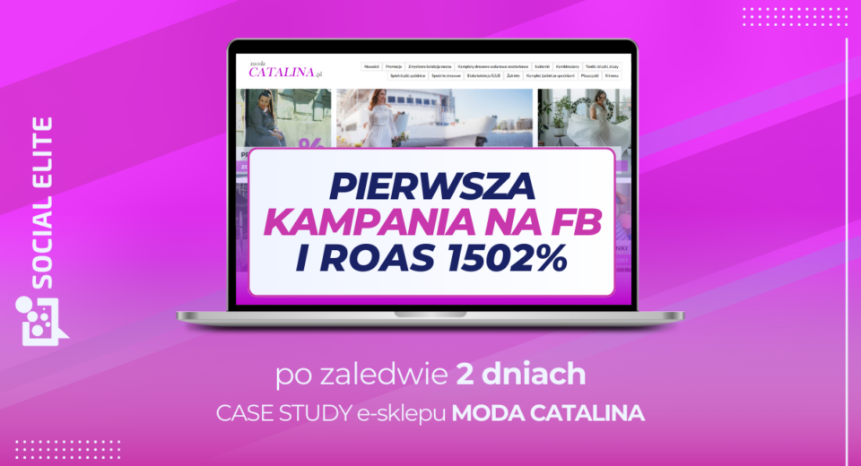 Jak zwiększyć sprzedaż w butiku - baner case study Catalina