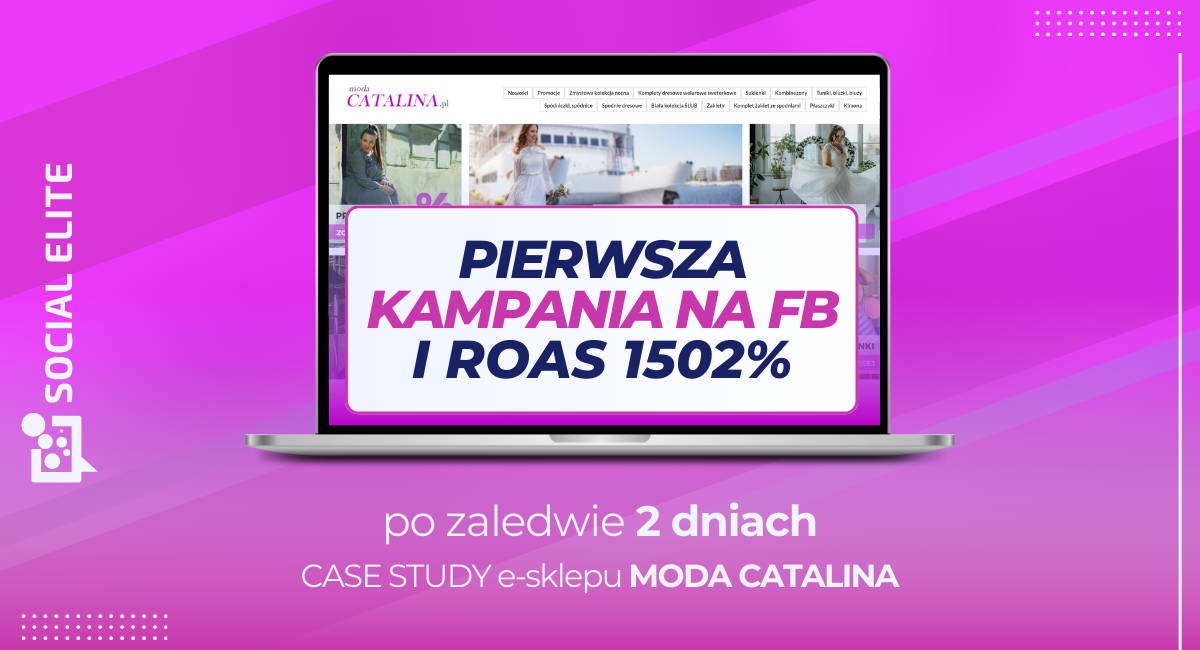 Jak zwiększyć sprzedaż w butiku - baner case study Catalina