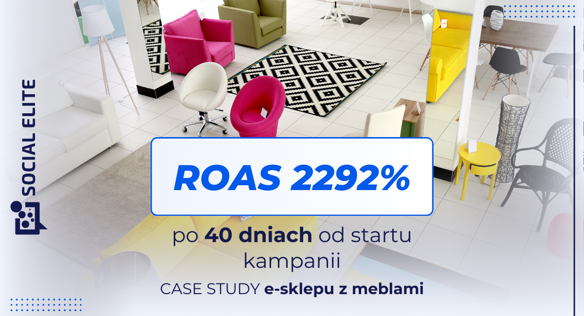 Reklama sklepu meblowego - baner