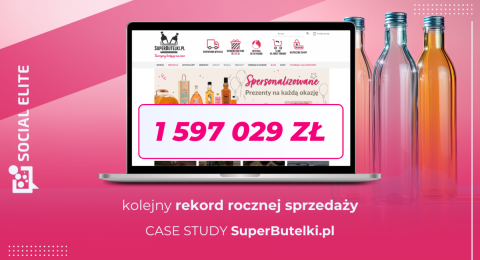 SuperButelki.pl - baner case study