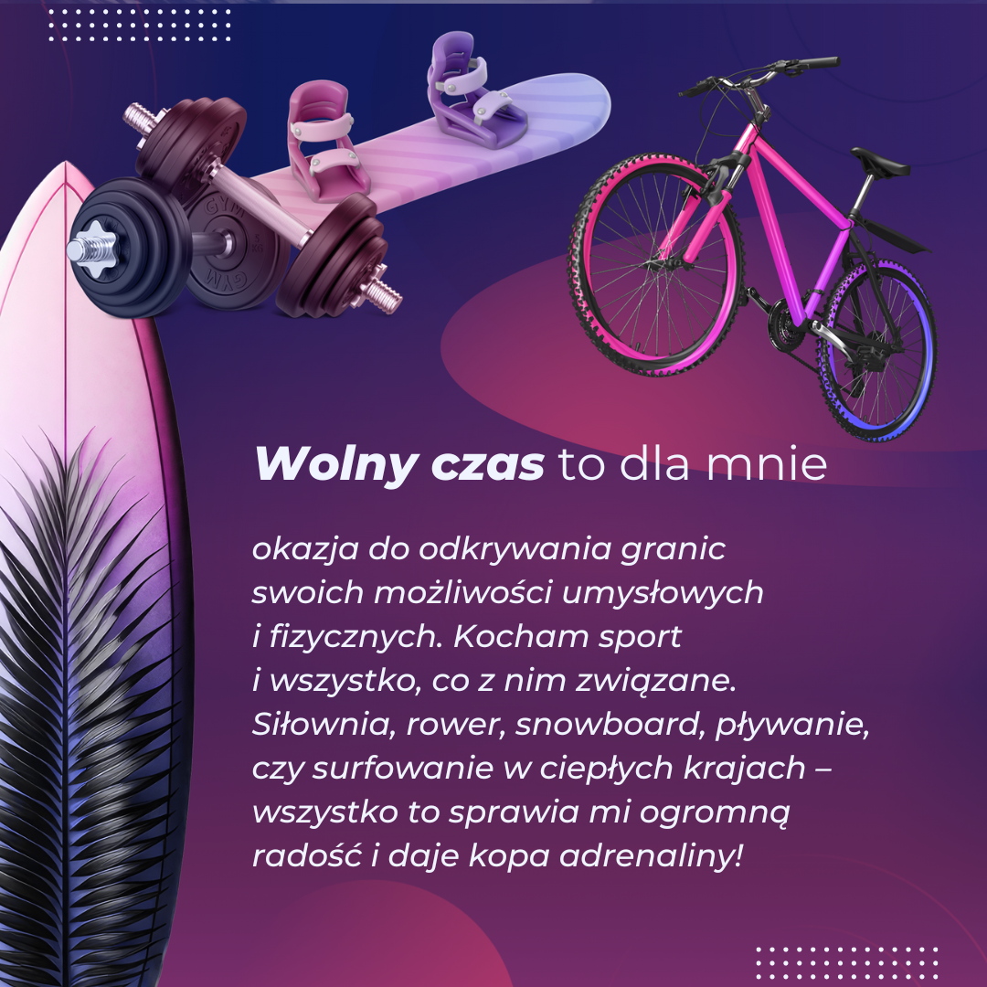 Ola - Facebook Ads Specialist w Social Elite - zainteresowania